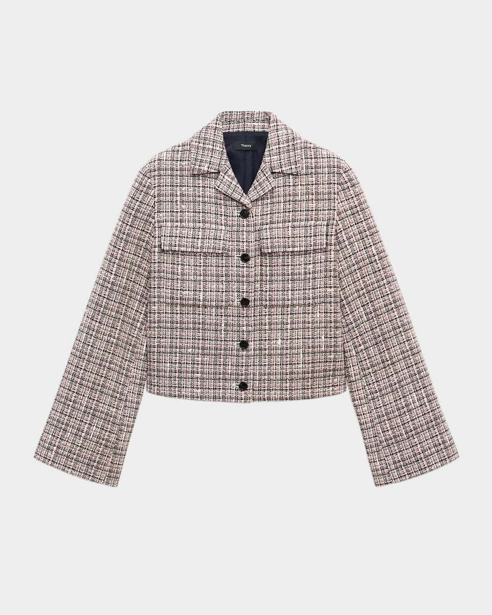 Cropped Tweed Jacket